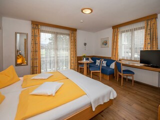 Doppelzimmer mit Balkon südseitig