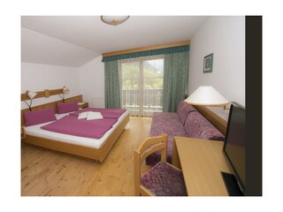 Schlafzimmer Südseite, Wohnung 3