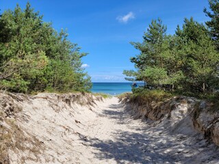 Badestrand ca. 400m entfernt