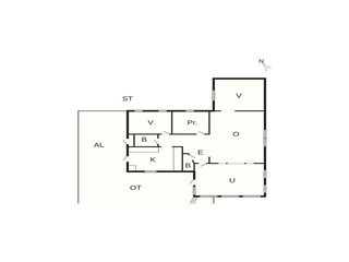 Vakantiehuis Sösdala Grondplan 32