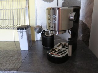 Siebträger-Kaffeemaschine