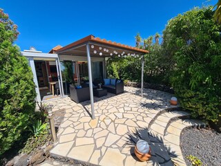 Living room and terrace