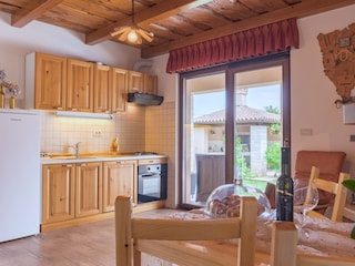 voll ausgestattete Küche