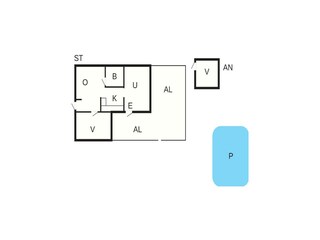 Vakantiehuis Höllviken Grondplan 35