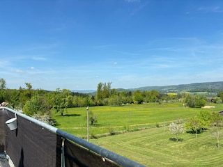 Aussicht vom Balkon