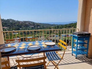 Die Terrasse mit schöner Meerblick