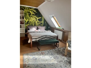 Zweite Schlafzimmer. Bett 160x200cm