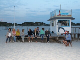 Abendstimmung am Nebeler Strand