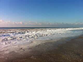 Winterlandschaft am Strand