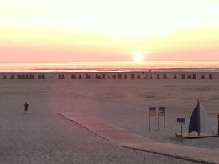 Sonnenuntergang am Strand