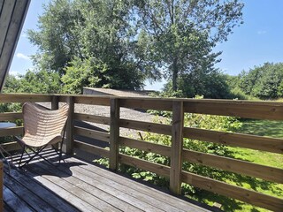 Blick vom Balkon Richtung Meer