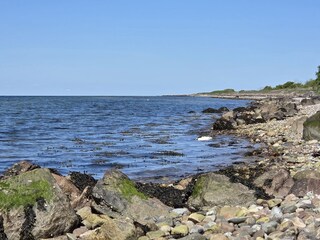das Meer nur wenige Gehminuten von den Wohnungen entfer