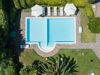 Villa Soleil - Aerial view of the pool