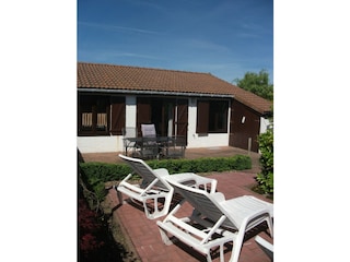 Hausansicht vom Garten