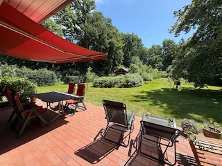 Blick von der Terrasse