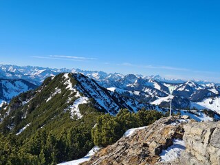 Blick Brecherspitze von Jägerkamp