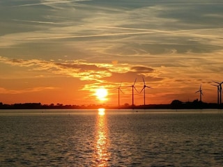 Traumhafter Ausblick auf den Sonnenuntergang