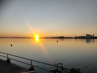Blick vom Hausboot