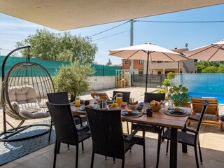 Essbereich im Freien