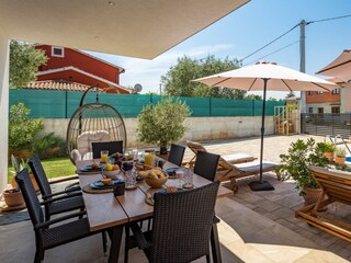 Essbereich im Freien