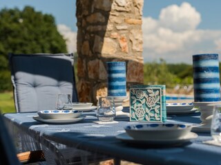 Essbereich im Freien