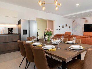 Essbereich und Küche