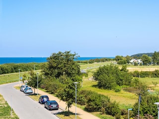 Blick vom Balkon