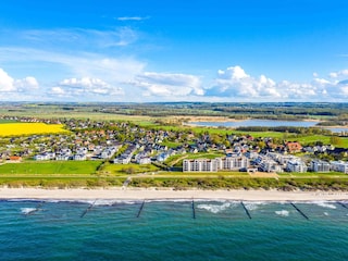 Toplage von Börgerende