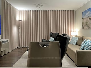 Abends im Wohnzimmer