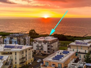 Sonnenuntergang Villa Deichgraf