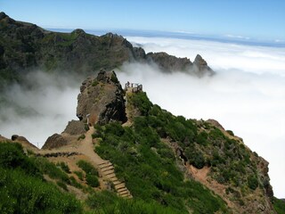 In the mountains above the clouds