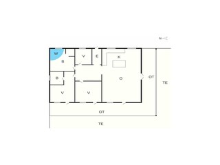 Vakantiehuis Marielyst Grondplan 40