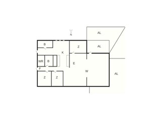 Vakantiehuis Ellös Grondplan 8