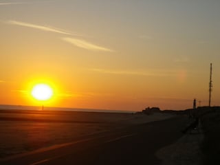 Sonnenuntergang über dem Meer