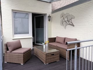 überdachte Terrasse