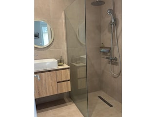 Badezimmer Westseite.