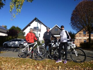 Auf Wunsch können Sie mit unserem sportllichen Vermiete