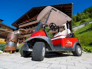 Unser ClubCar für unsere Gäste