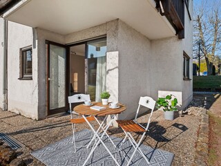 Terrasse für sonnige Tage