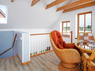 Direkter Hafenblick von der Galerie