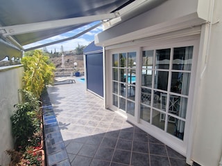 Blick von der Gartentür