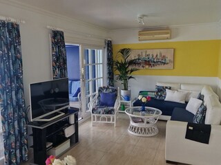 Sitzgarnitur im Wohnzimmer