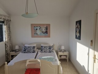 Schlafzimmer mit Meerblick