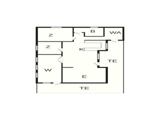 Maison de vacances Søndervig Plan d'étage 19