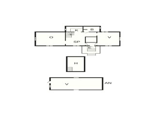 Vakantiehuis Borgholm Grondplan 42