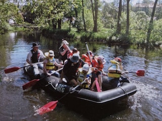 Schlauchbootf. auf der Pfreimd