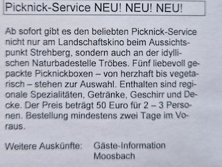 Picknick-Service