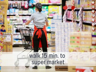 Einkaufsmöglichkeiten in 15 min zu erreichen
