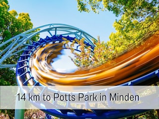 14km zum Potts Park - Freizeitpark Minden