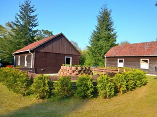 Ferienhaus eingezäunt